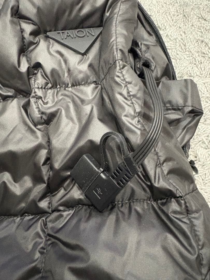 あざらし 新品 TAION EXTRA ダウン スカート 裾パーツ可 黒