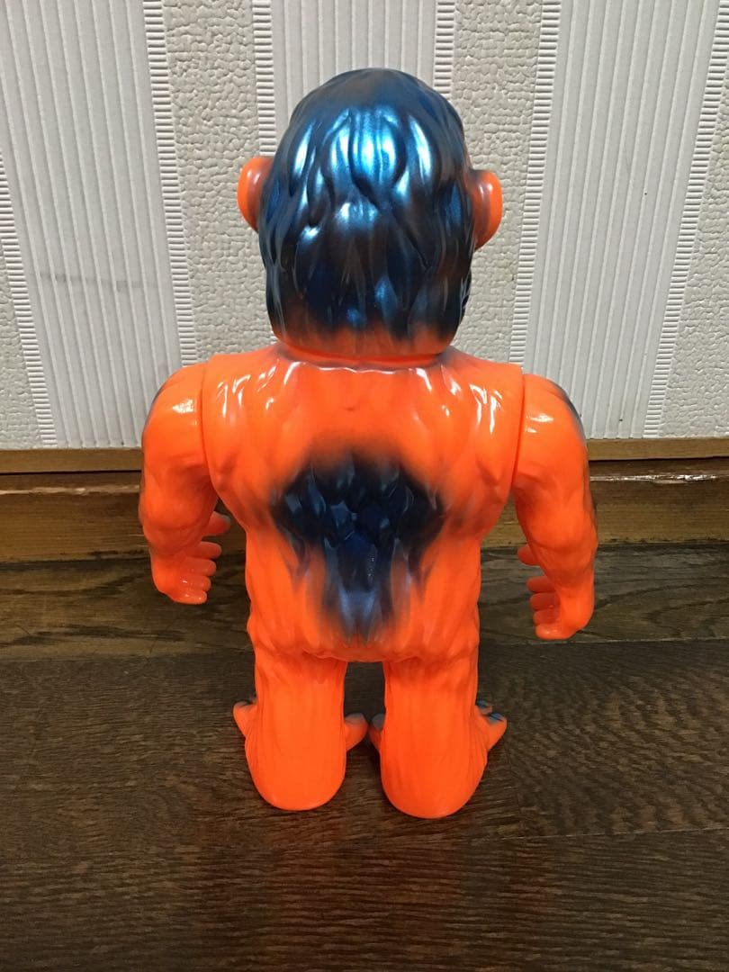 ゴリラ獣　オレンジと青のグラデーション　美品　値引不可　プロフ必読