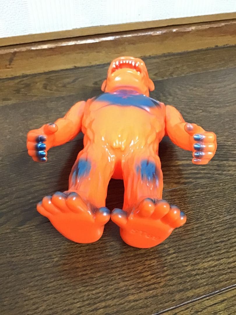 ゴリラ獣　オレンジと青のグラデーション　美品　値引不可　プロフ必読