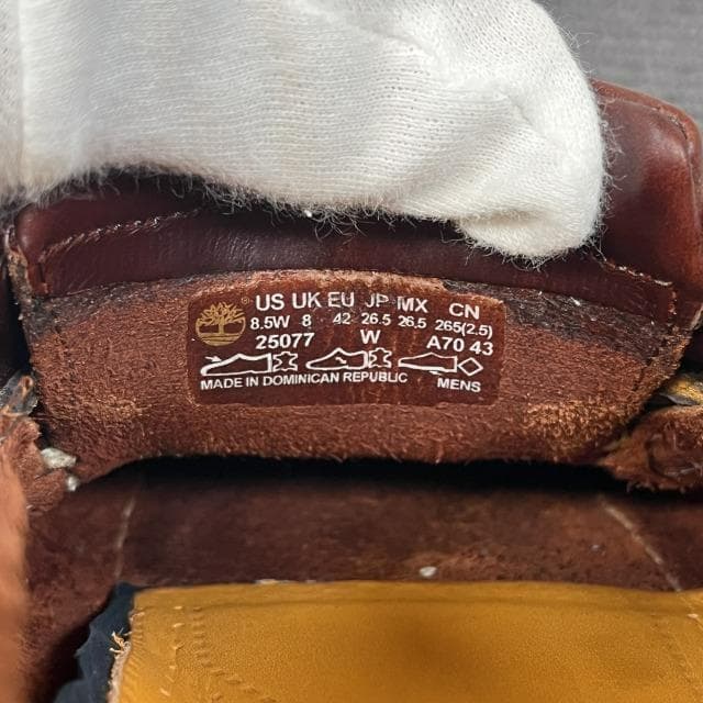 ティンバーランド　レザー　クラシック ツーアイ ボートシューズ　26.5cm