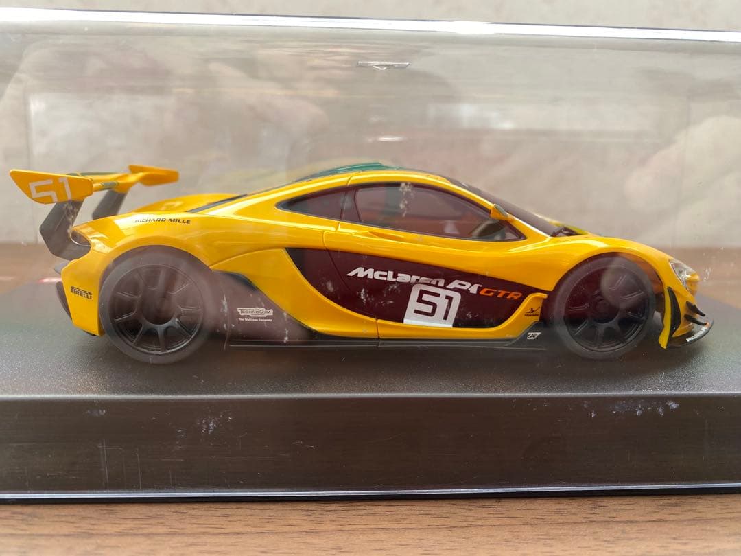 ミニッツ ASC McLaren P1 GTR (Yellow/Green)