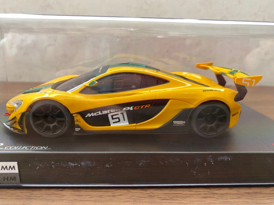 ミニッツ ASC McLaren P1 GTR (Yellow/Green)