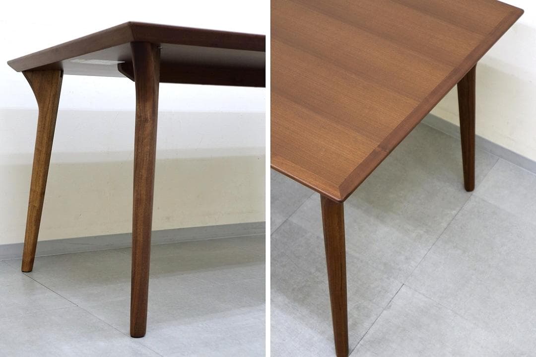 美品 冨士ファニチア Koti コティ ダイニング テーブル ウォールナット材
