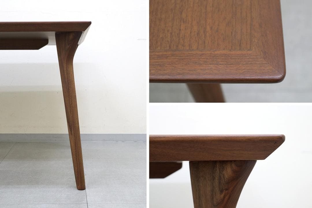 美品 冨士ファニチア Koti コティ ダイニング テーブル ウォールナット材