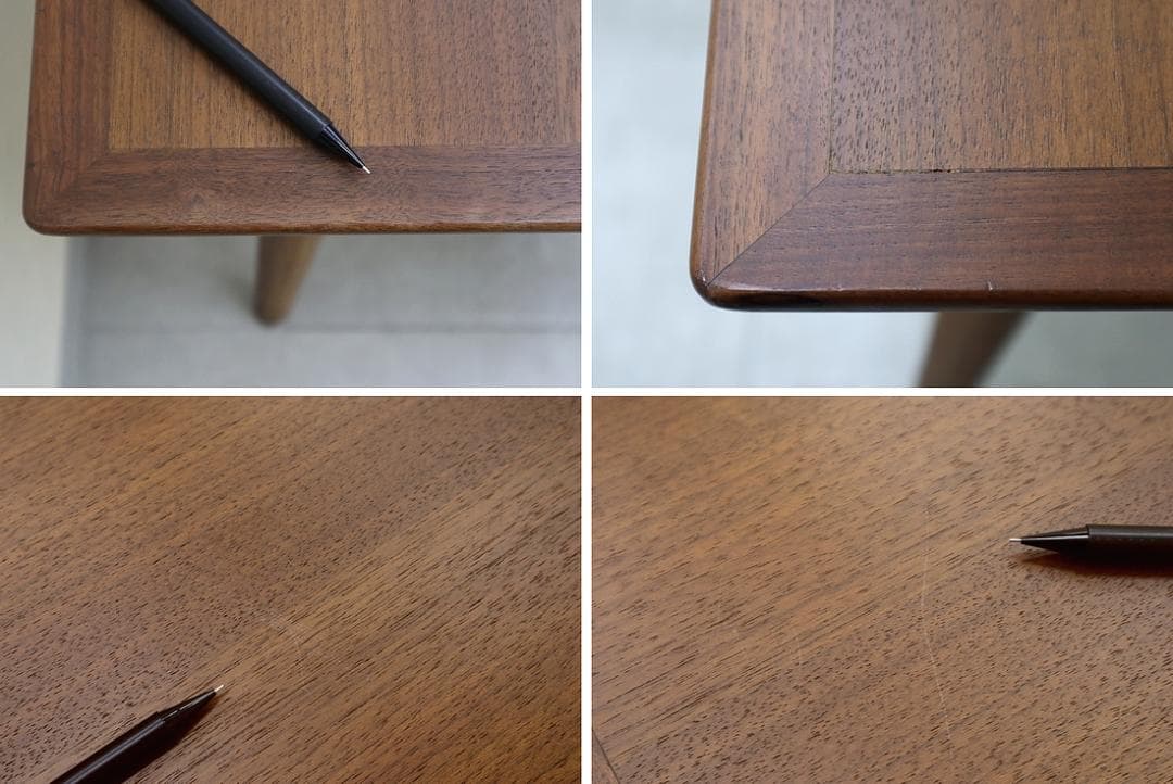 美品 冨士ファニチア Koti コティ ダイニング テーブル ウォールナット材