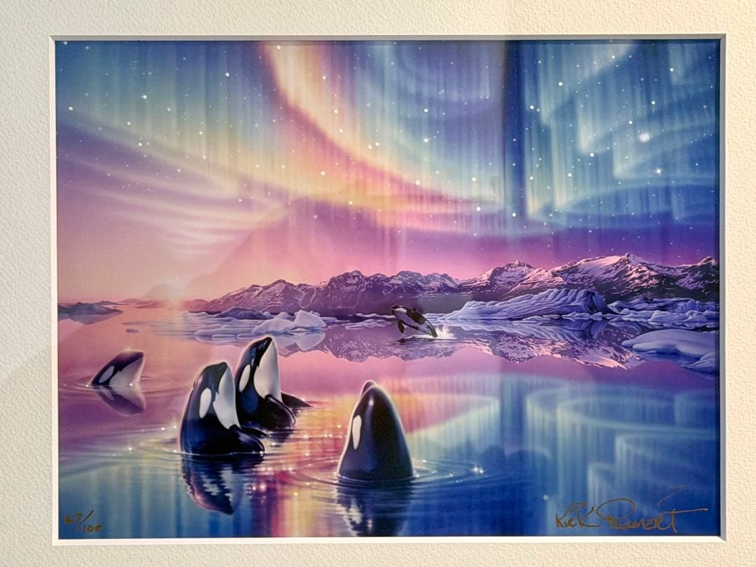 カーク・レイナート 「LOVE MINI'S モーニング・ソング」 版画