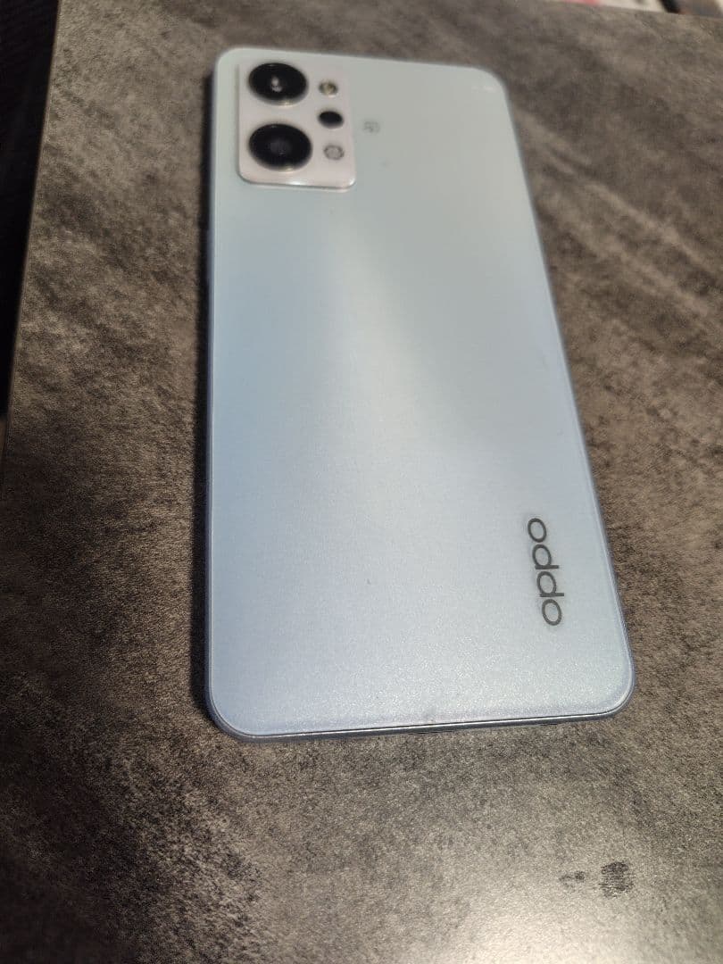 OPPO スマートフォン ライトブルー 1年仕様