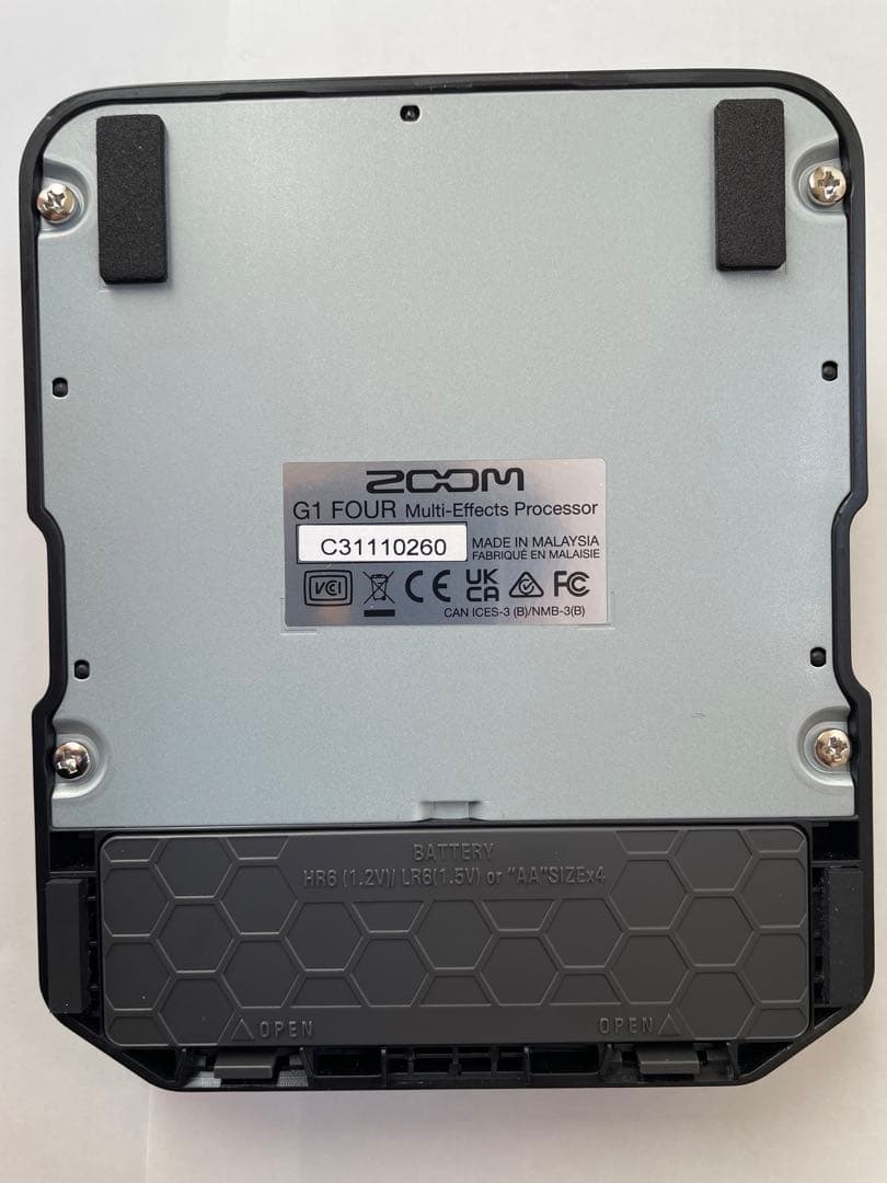 ZOOM G1 FOUR ACアダプター付き