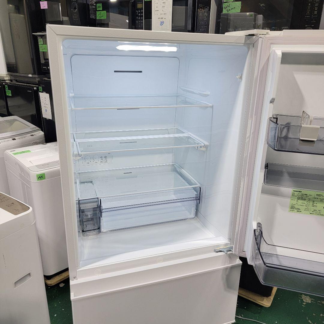 9103送料無料！最新2023年製！東芝 326L 3ドア 冷蔵庫 自動製氷付き