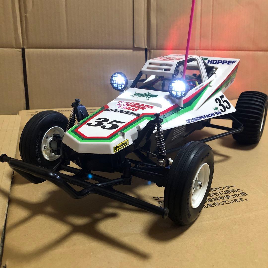 タミヤファイターネクスジェンLEDライト付＆プロポ＆バッテリー充電器