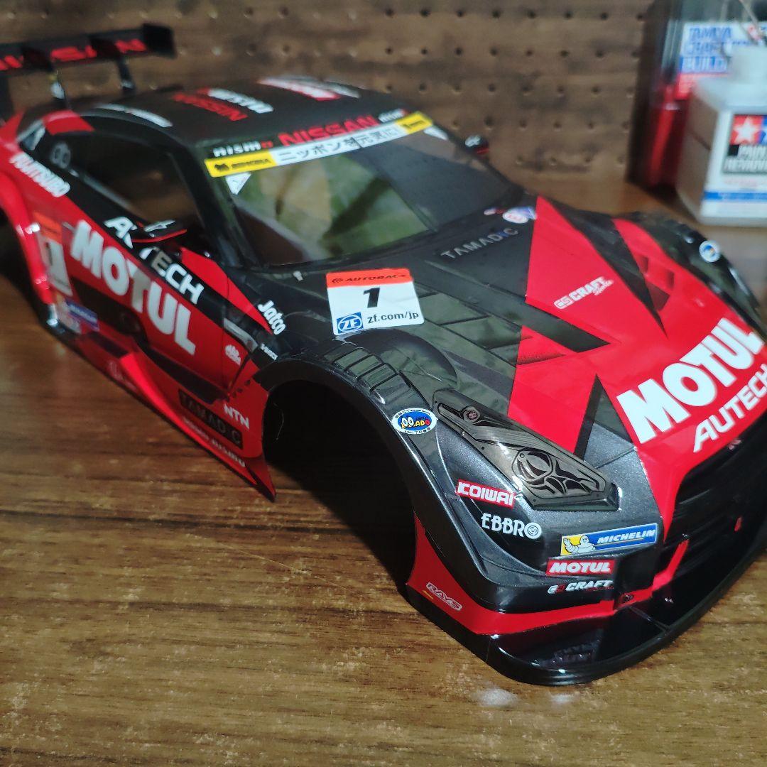 タミヤ　MOTUL　AUTECH　GT-R　ボディ　ガンメタ