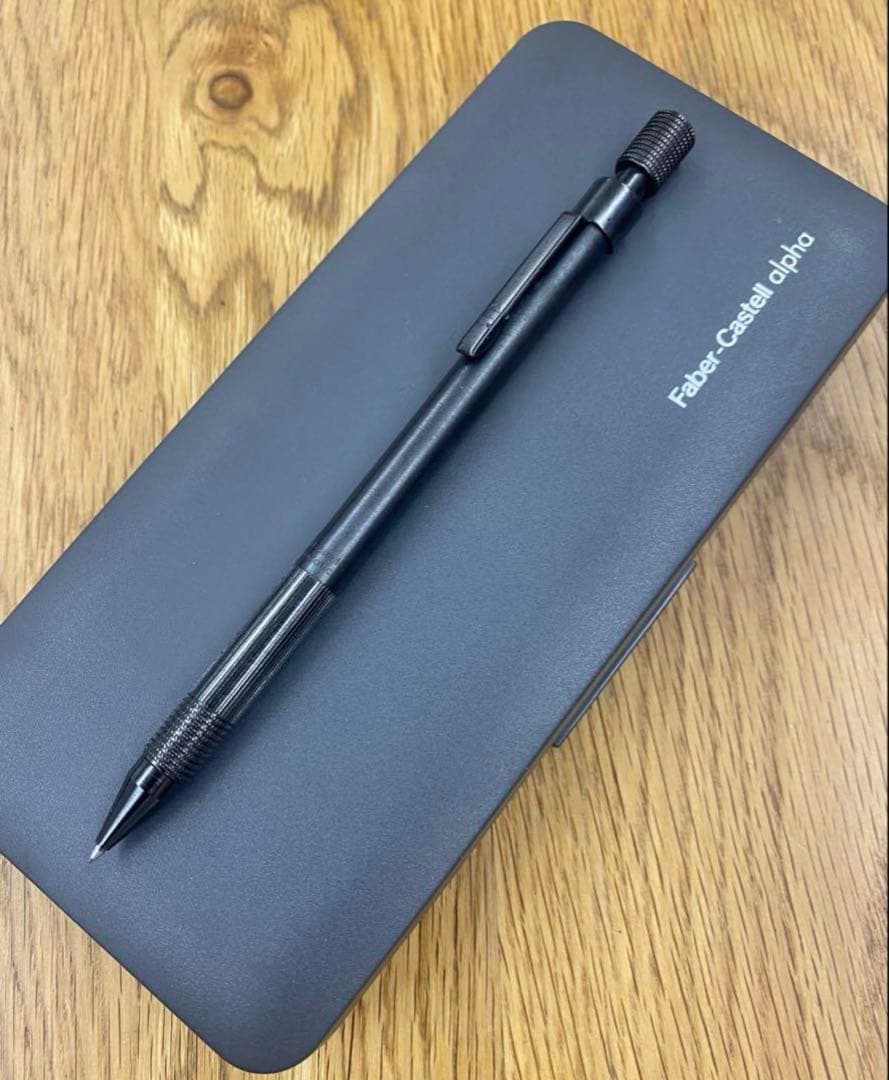 Faber-Castell alpha ブラックシャープペンシルセット 美品】廃番