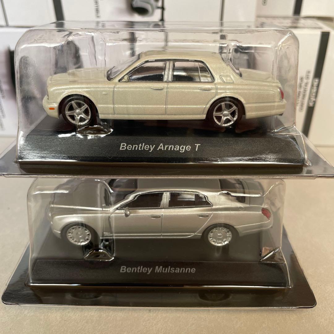 京商 1/64 ベントレー 7台(ターボR，コンチネンタルスポーツ等)