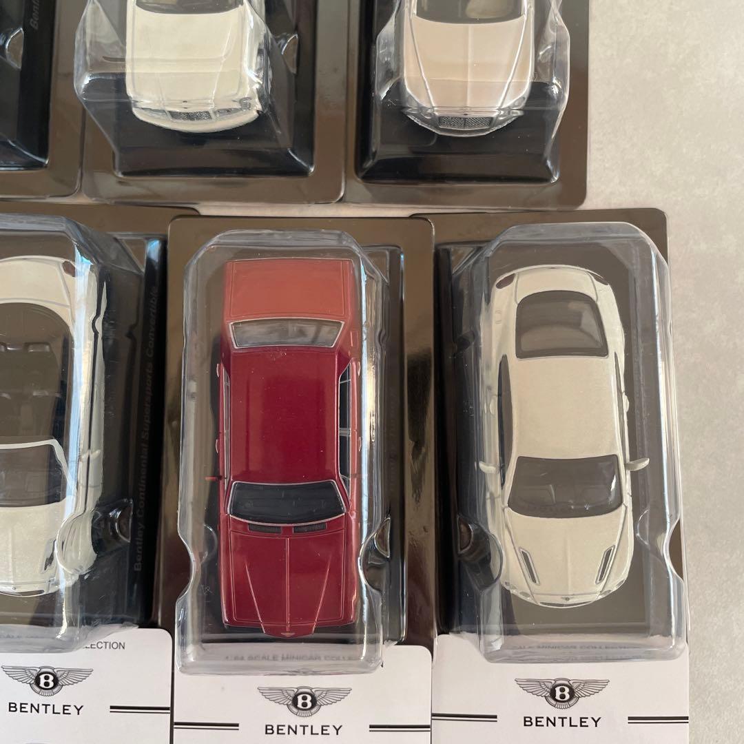 京商 1/64 ベントレー 7台(ターボR，コンチネンタルスポーツ等)