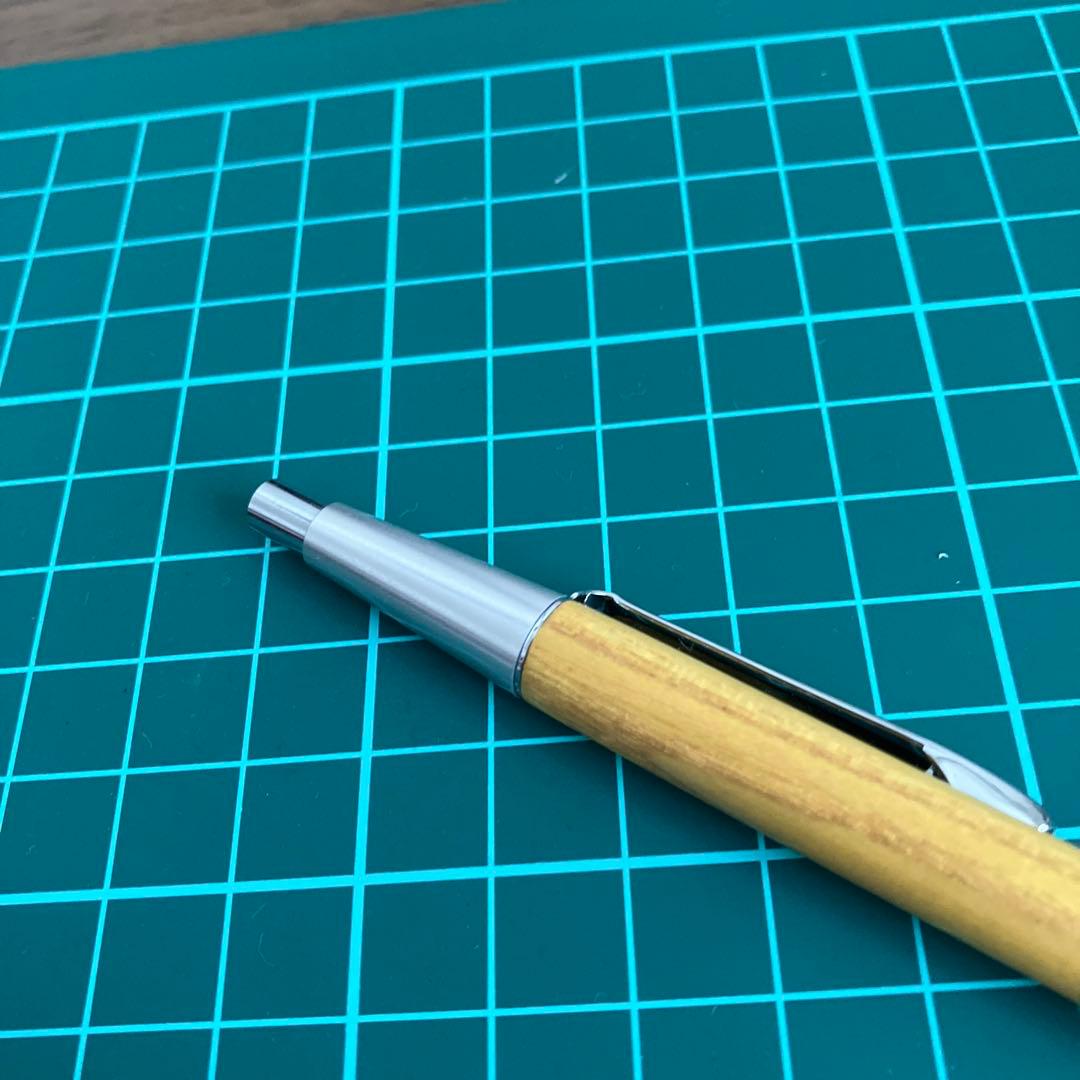 steef&co st draft シャーペン スタビライズウッド 革軸付き