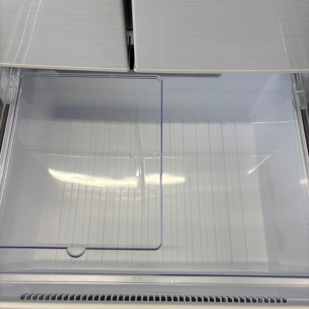 789　シャープ　冷蔵庫　設置無料　400-500L　観音開き　白　綺麗　安い‼️