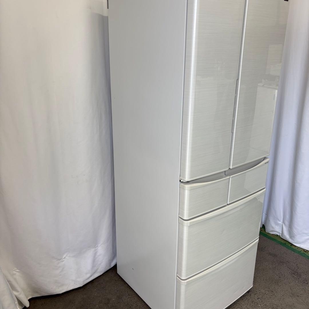 789　シャープ　冷蔵庫　設置無料　400-500L　観音開き　白　綺麗　安い‼️