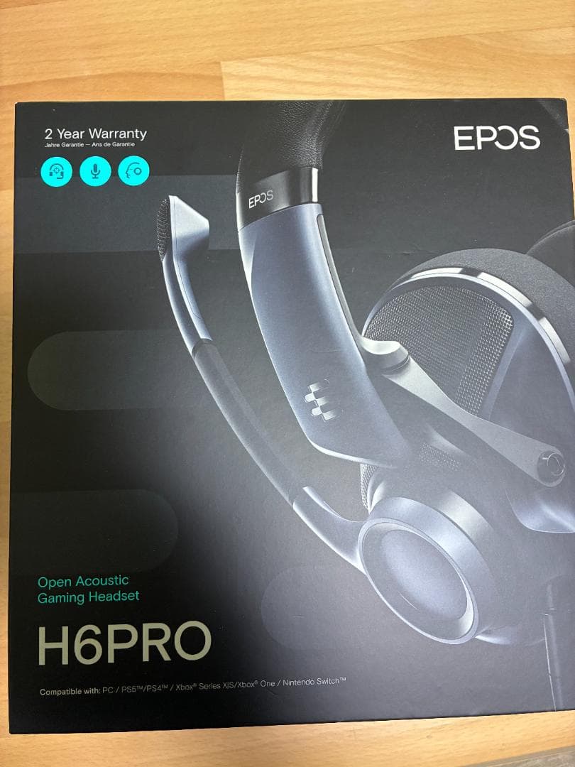 EPOS H6PRO ゲーミングヘッドセット Amazon.co.jp: EPOS H6Pro ゲーミングヘッドセット 有線 開放型