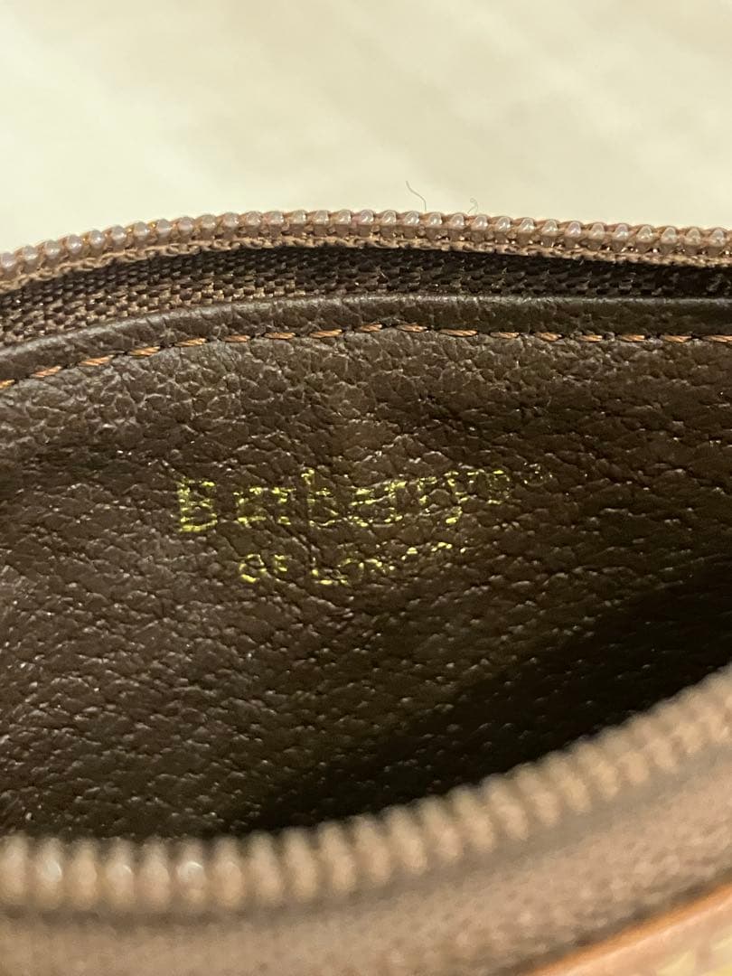 美品　Burberry's バーバリー　ノバチェック　キーリング付ケース