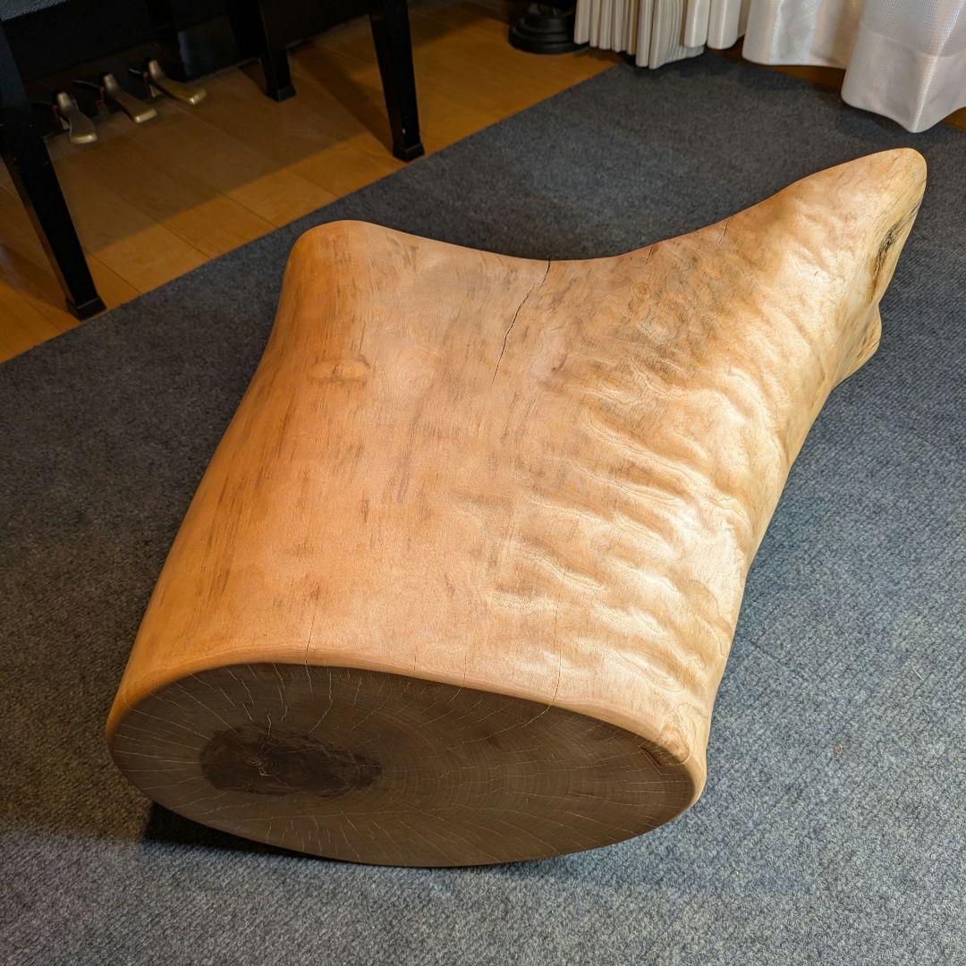 KOHQ様専用 水目桜 天然木 切り株 椅子 スツール 高さ約34.5cm