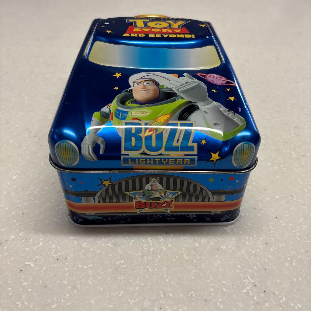 トイ・ストーリー2 フィギュアまとめ売り BUZZの車型缶ケース付き