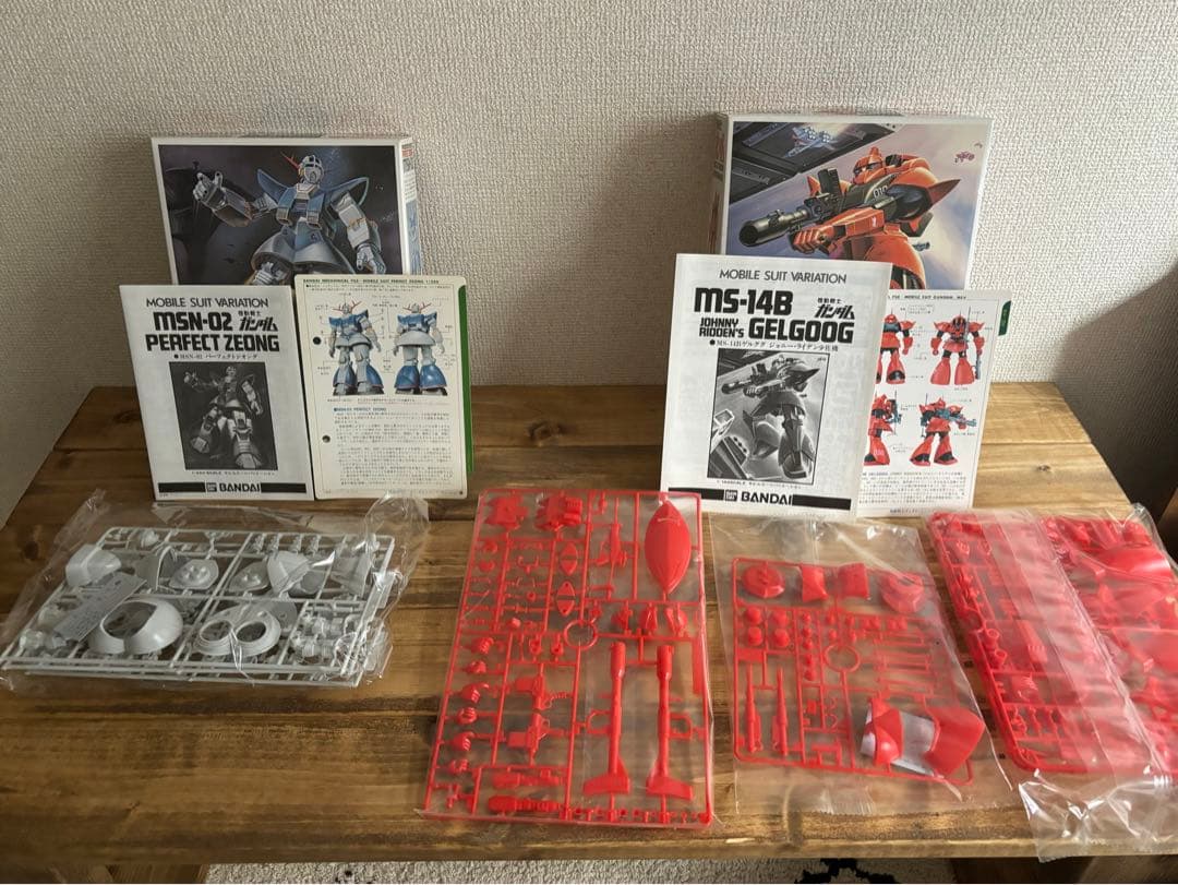 【旧キット】MSV 1/144 全種 + 1/250 パーフェクトジオング