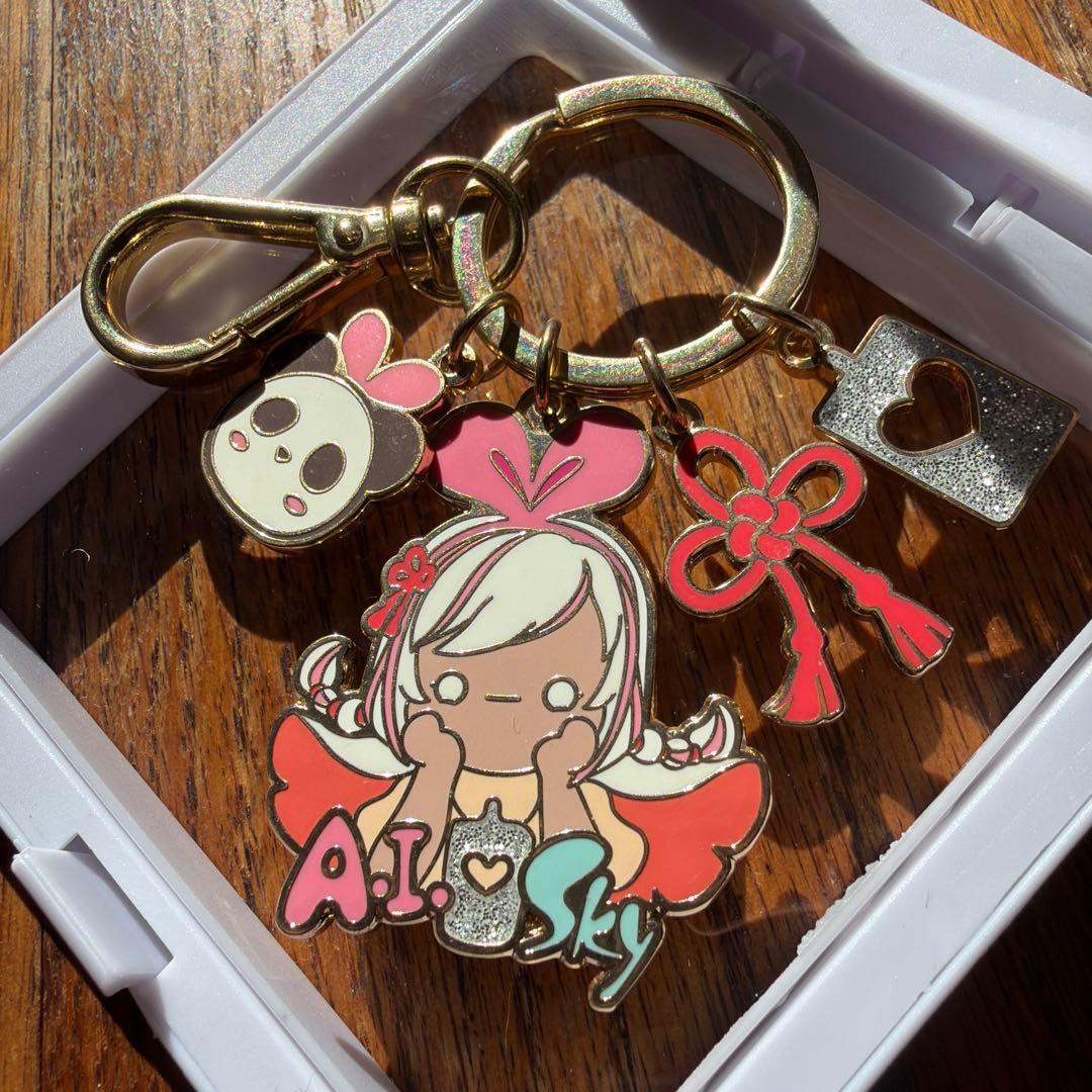 ピンバッチのみ】sky星を紡ぐ子どもたち キーホルダー アイラブSky