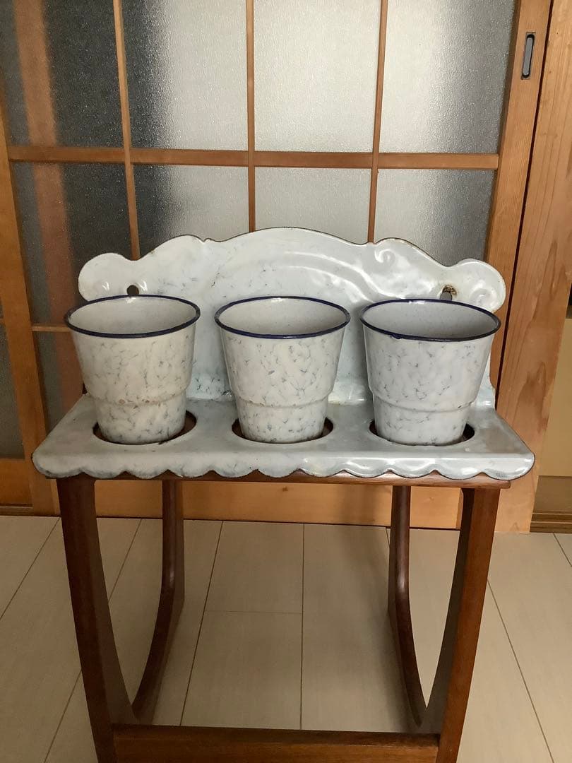 フランス アンティーク ホーロー サボンラック