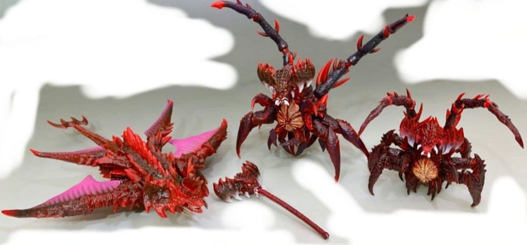 中古・開封済】S.H.モンスターアーツ デストロイア エボリューションセット