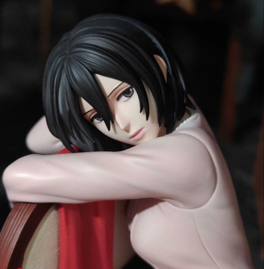 進撃の巨人 ミカサ・アッカーマン ガレージキット ガレキ スタチュー①②