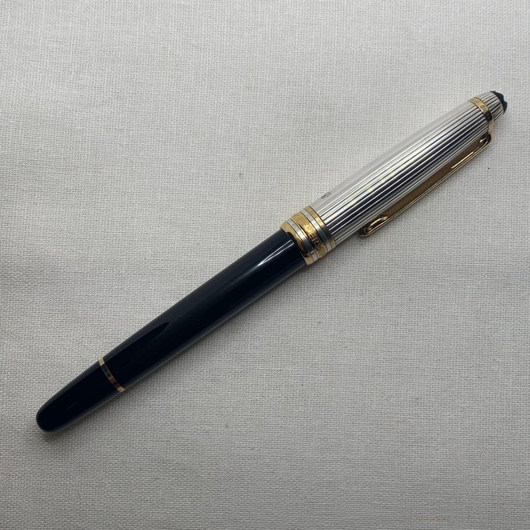 モンブラン マイスターシュテュック 1441 ソリテールドゥエ 万年筆18K M