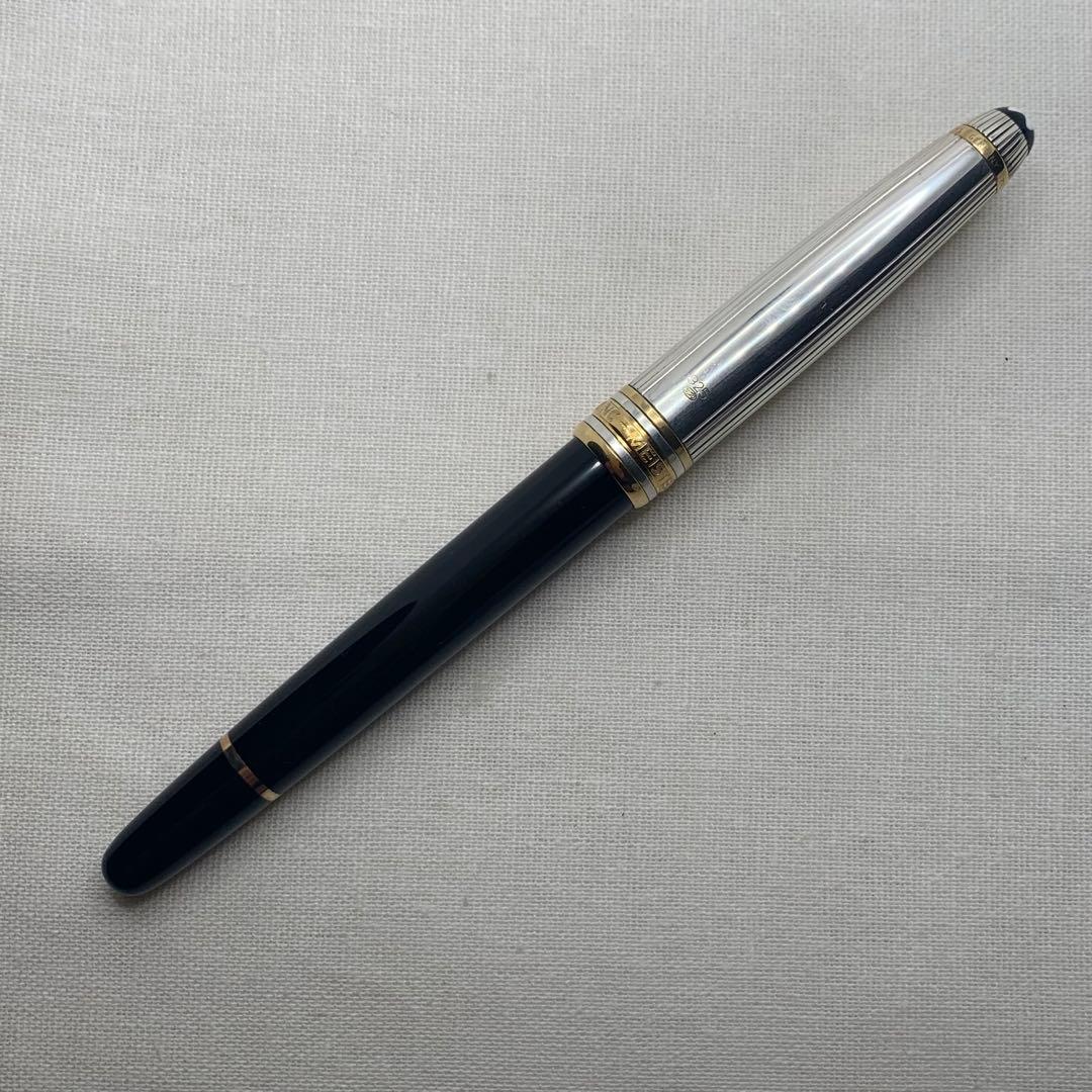 MONTBLANC モンブラン 万年筆M ソリテール1441 ドゥエ Ag925 MONTBLANC