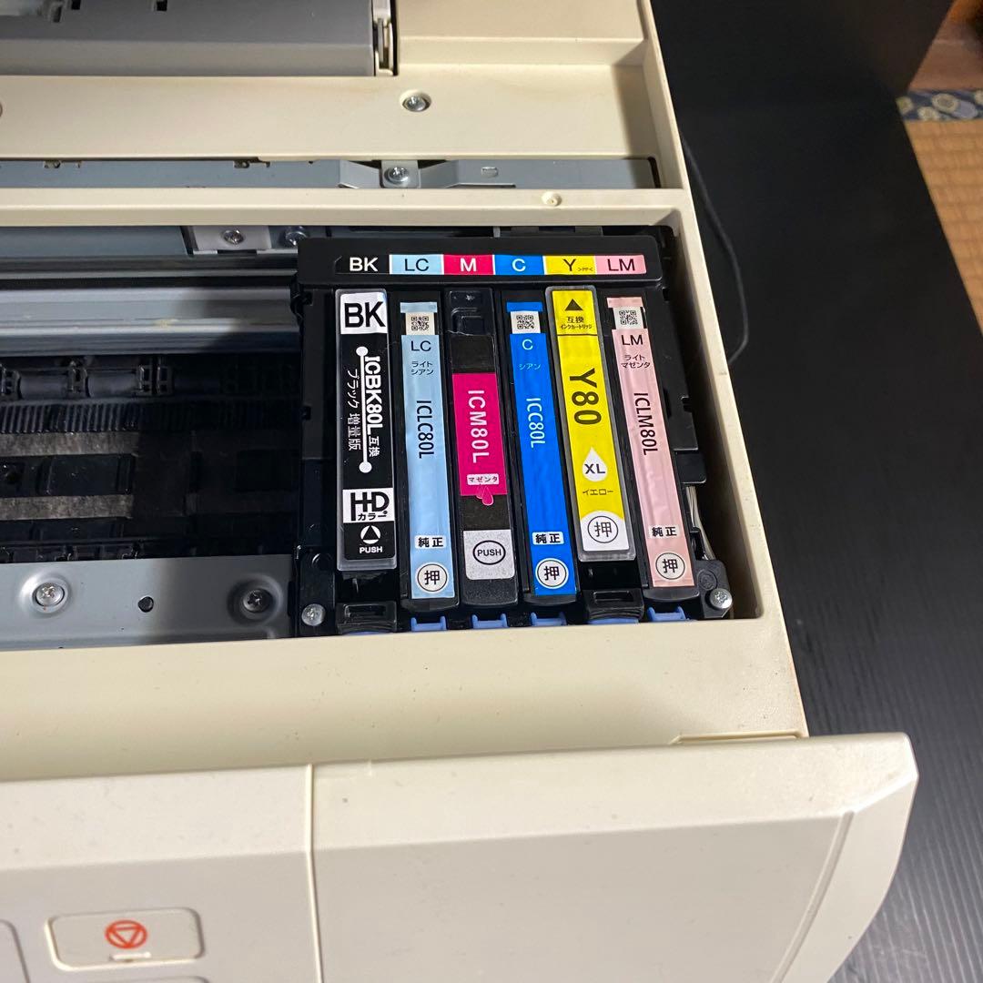 ②【ジャンク品】EPSON エプソン 2台セット EP-707A、EP−807