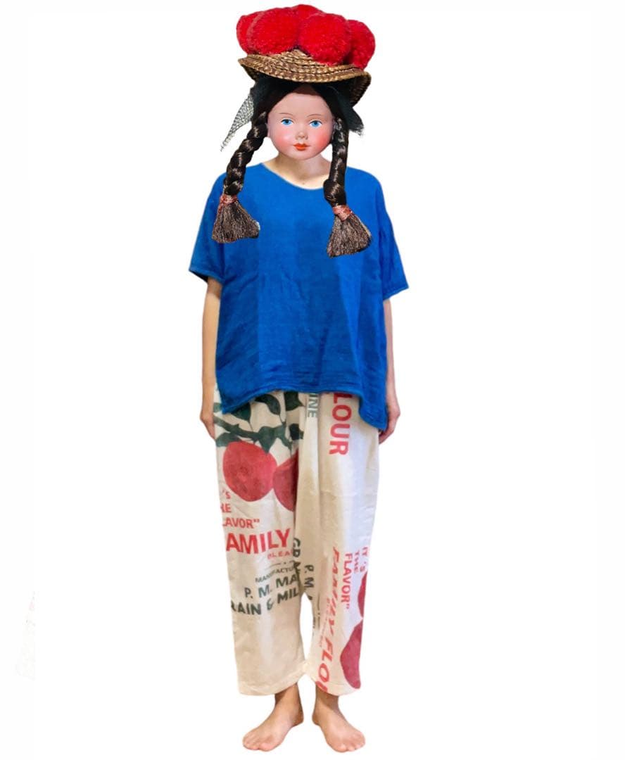 タイ JUNK SACK ビンテージ風 サルエルパンツ JUNKSHOP