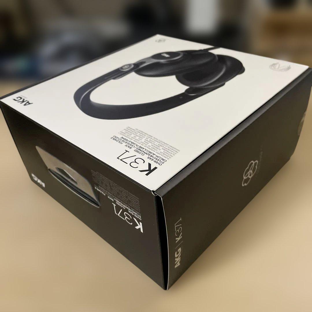 純正イヤーパッド未使用 】AKG K371 有線 モニターヘッドホン 密閉型