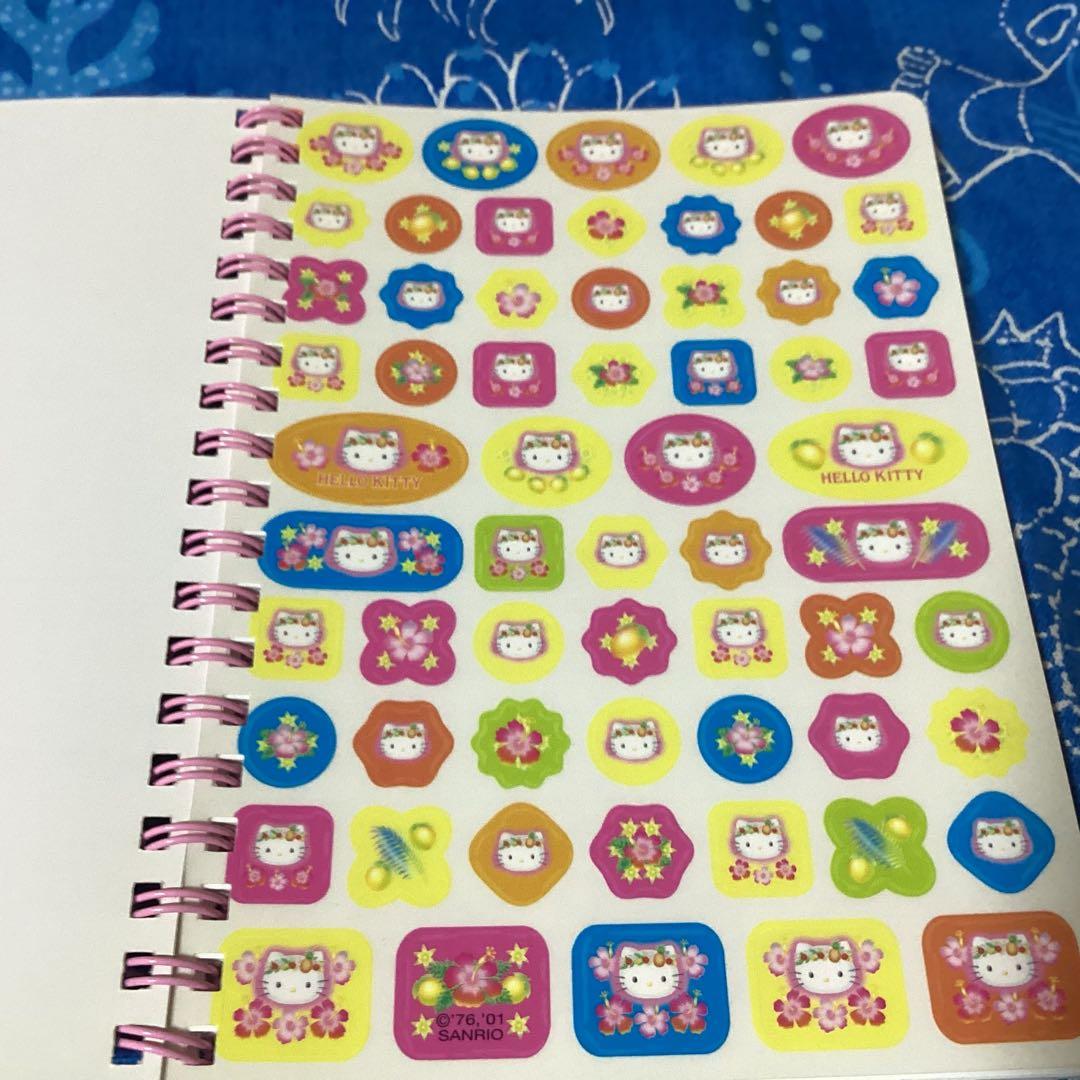 3462ハローキティハワイメモ帳セット