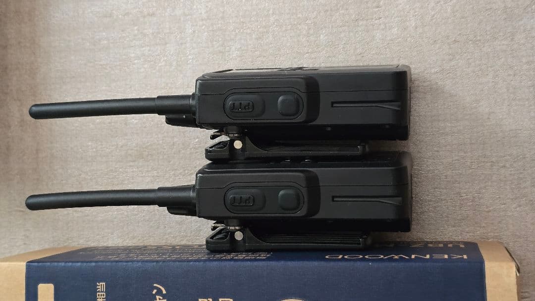 KENWOOD UBZ-M51SE 2台セット 純正インカム2個付き UBZ-M51SE」の人気商品