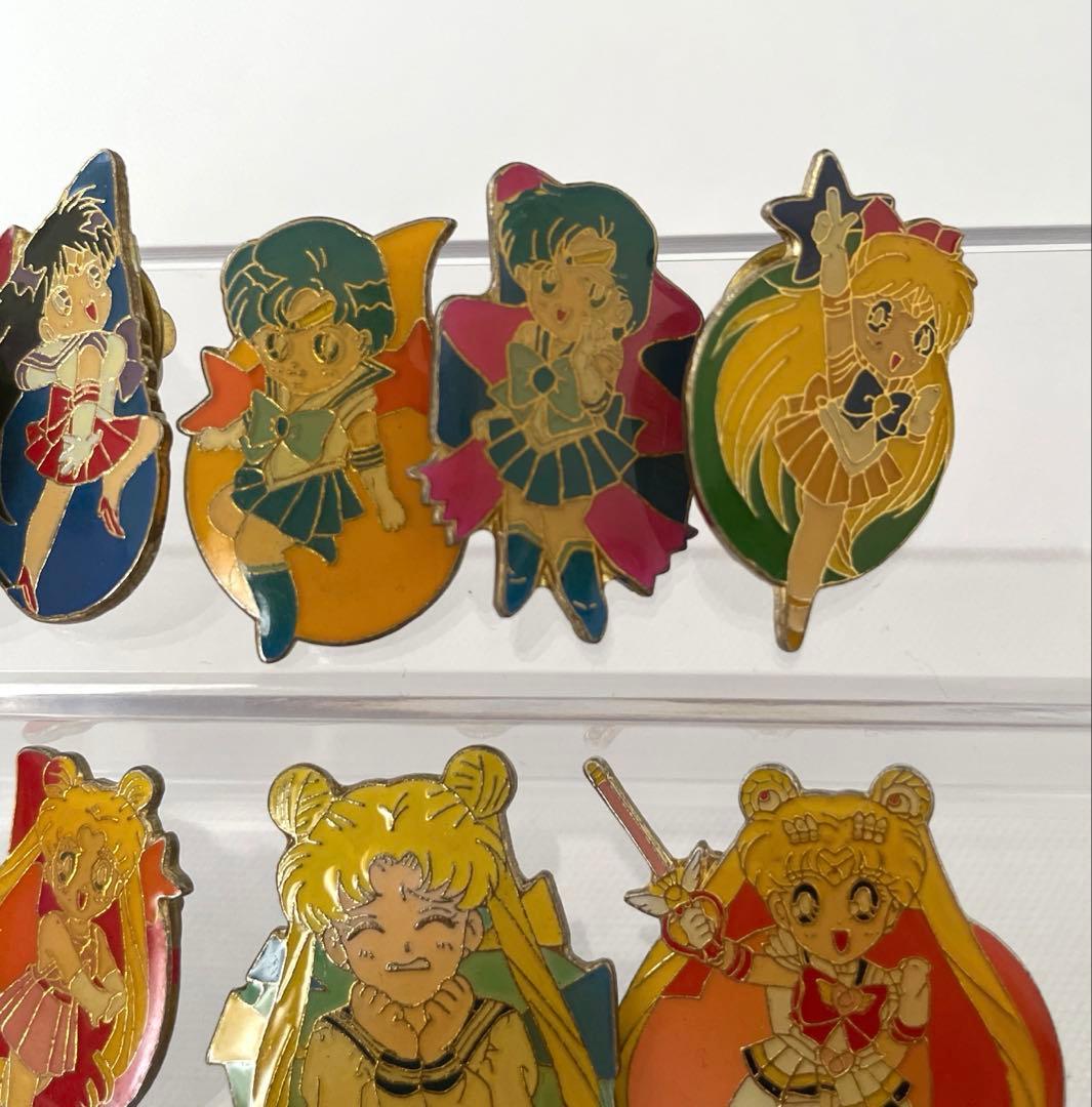 90年代当時物　セーラームーン　レア　ミラクルピンズ　ピンバッチ　　平成レトロ