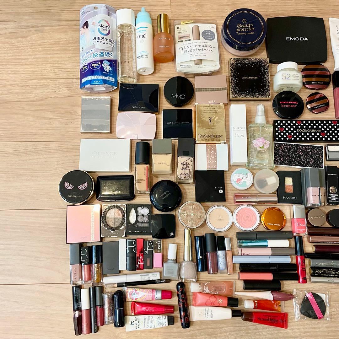 【計123点】お得★デパコス多、プチプラコスメ化粧品まとめ売り