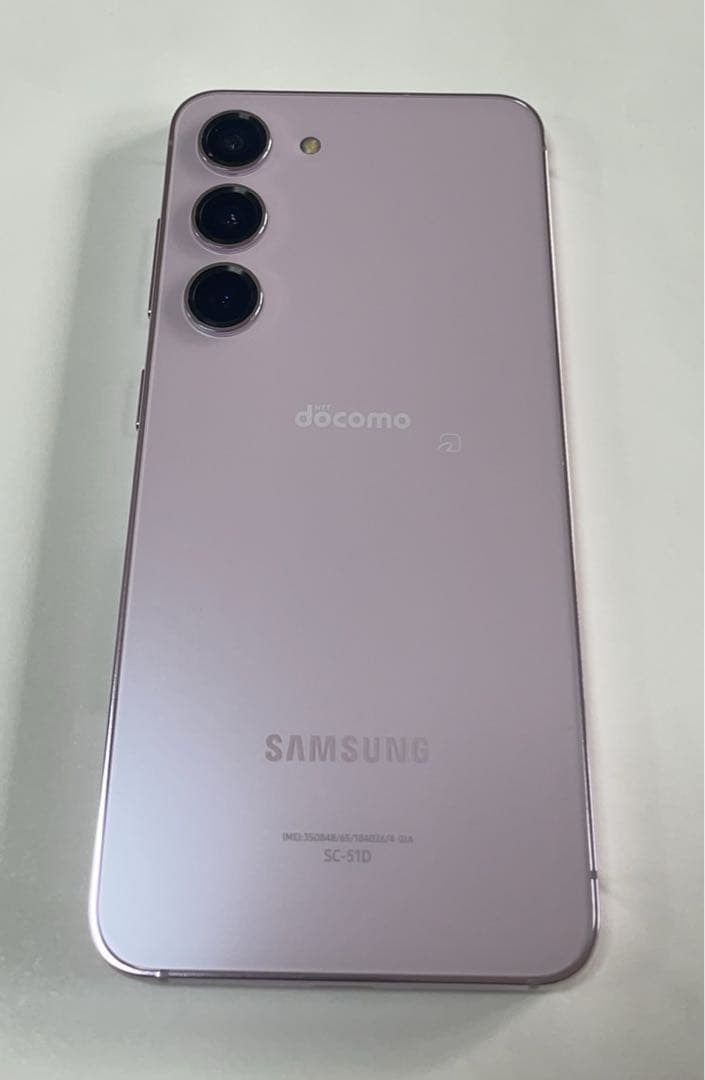 超美品 S23 SC-51D 256GB ラベンダー