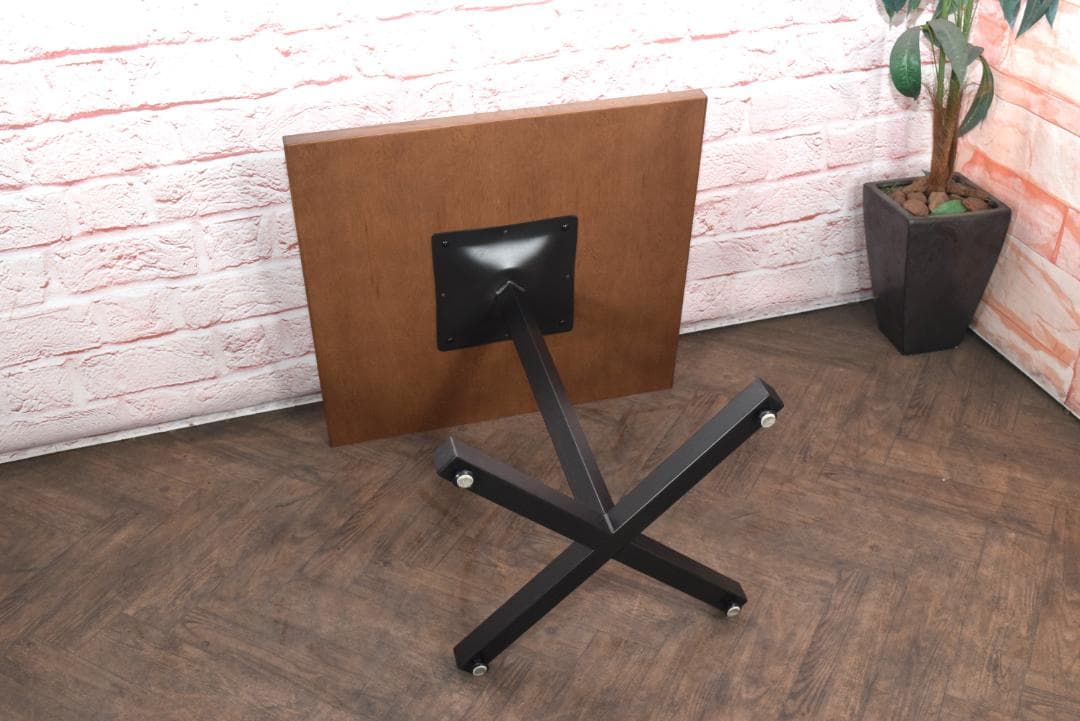 展示品クラッシュゲート ノットアンティークス トリップ カフェテーブル70×75