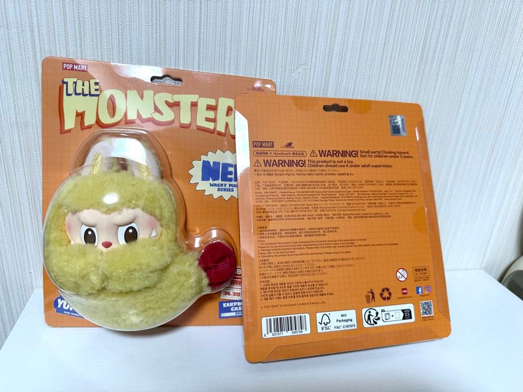 ラブブWacky Mart Series-イヤホンケース2個セット