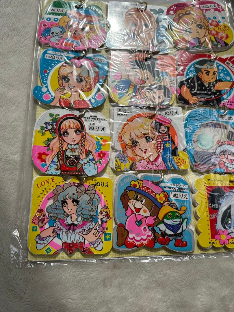 昭和レトロ　マルトミー　ミニぬりえ　マルトミ　レトロぬりえ　希少　極美品