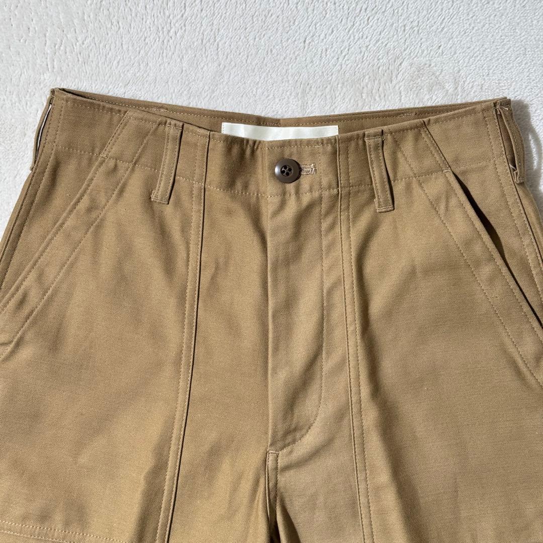 THE　SHINZONEシンゾーン　ベイカーパンツ　コットン　ベージュ　34