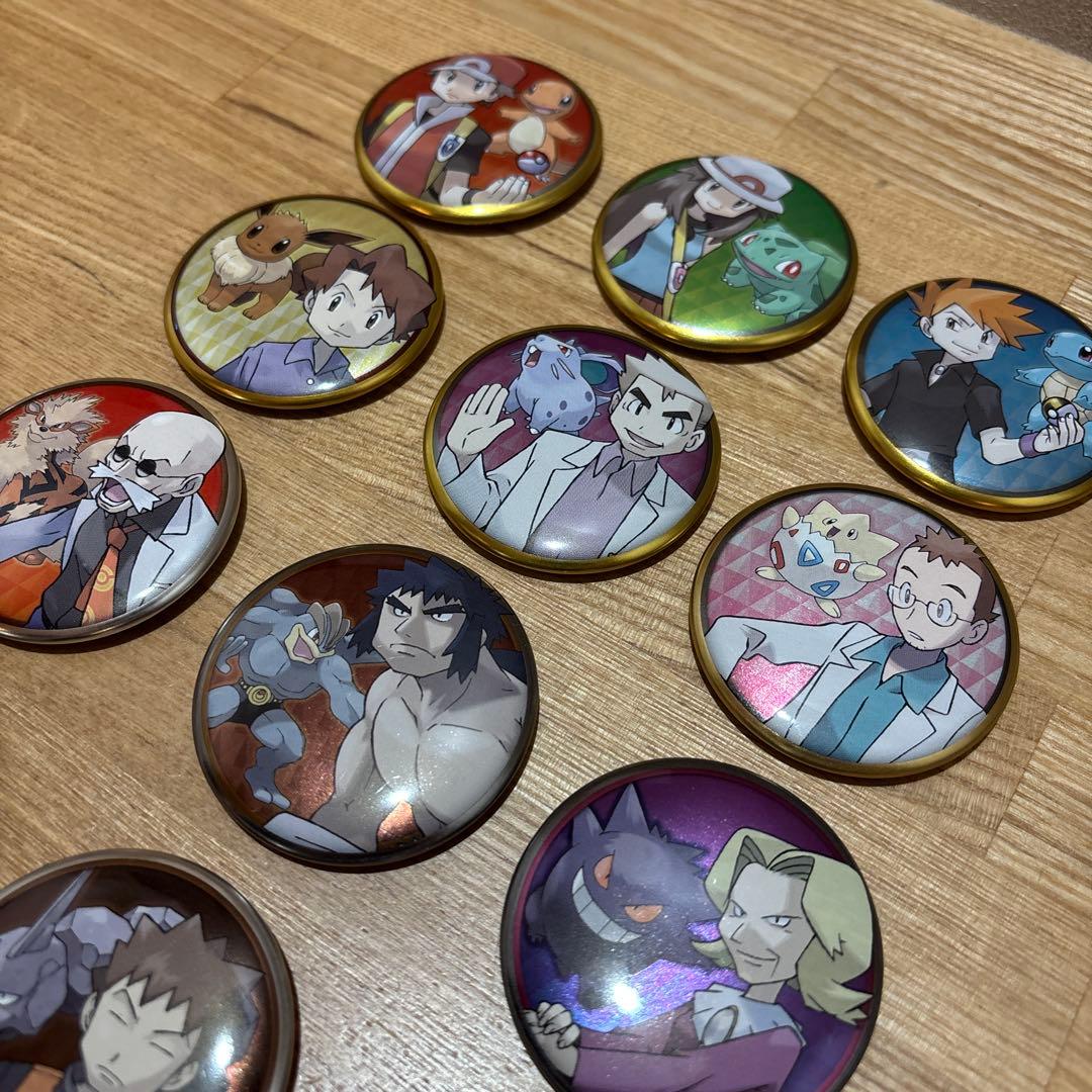 【御三家セット】ポケットモンスター 缶バッチコレクションカントー編　15枚セット