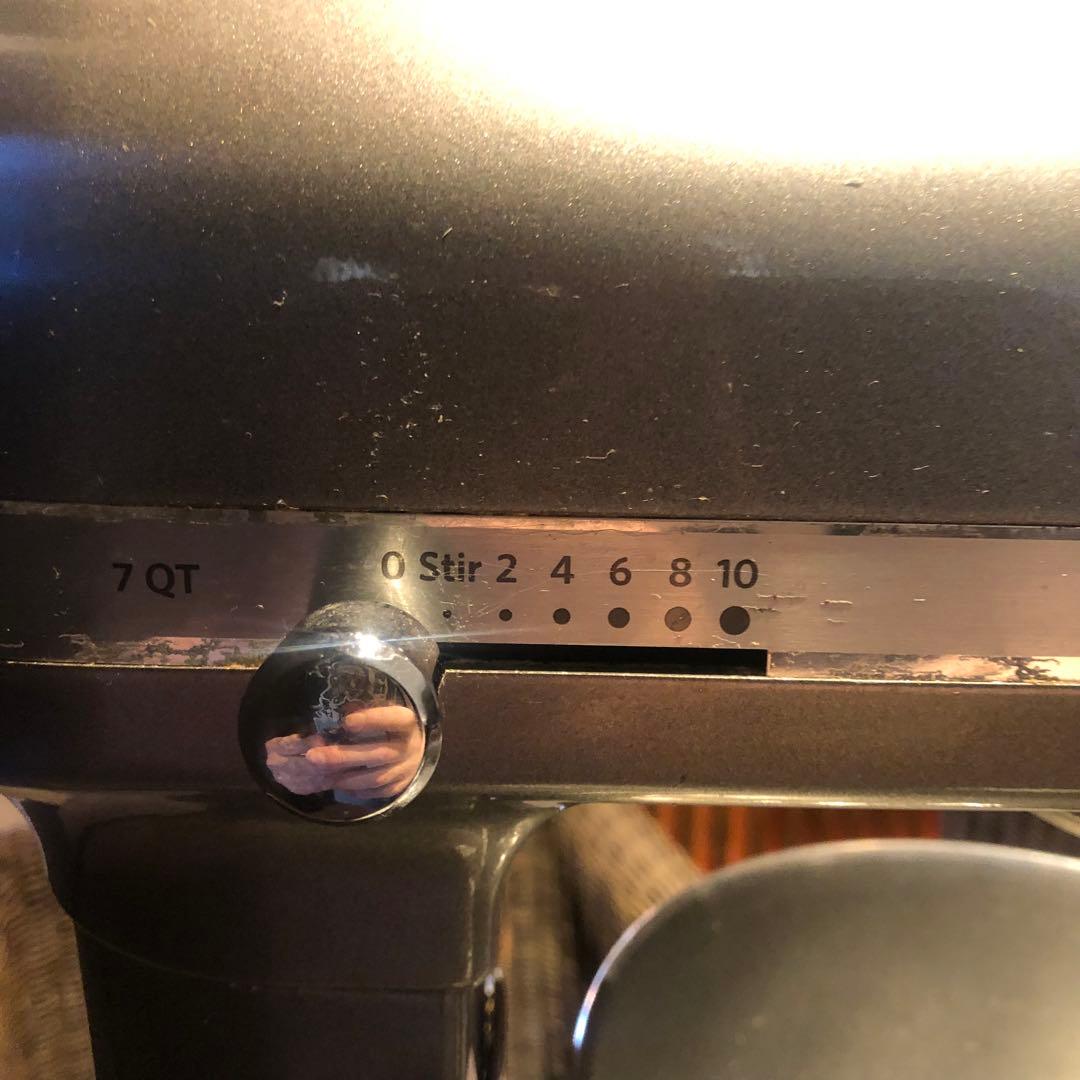 限定値下　ジャンクKitchenAid スタンドミキサー シルバープロ600