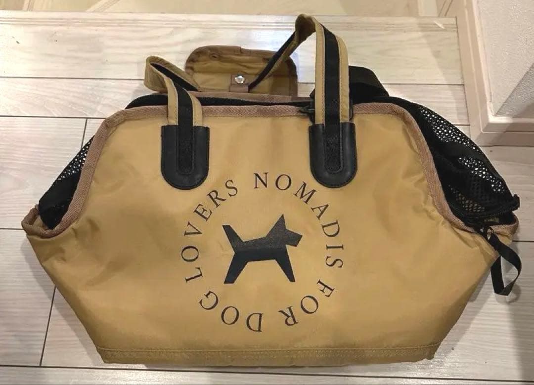 NOMADIS ノマディス ドッグキャリー ペットキャリー スモール ベージュ