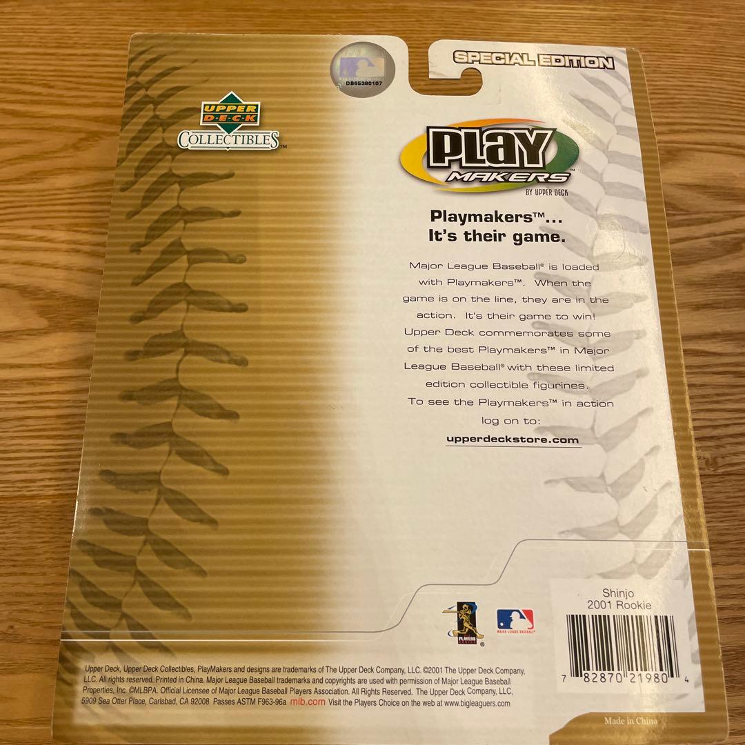 新庄剛　Tsuyoshi Shinjo ボブルヘッド + カードセット　メッツ