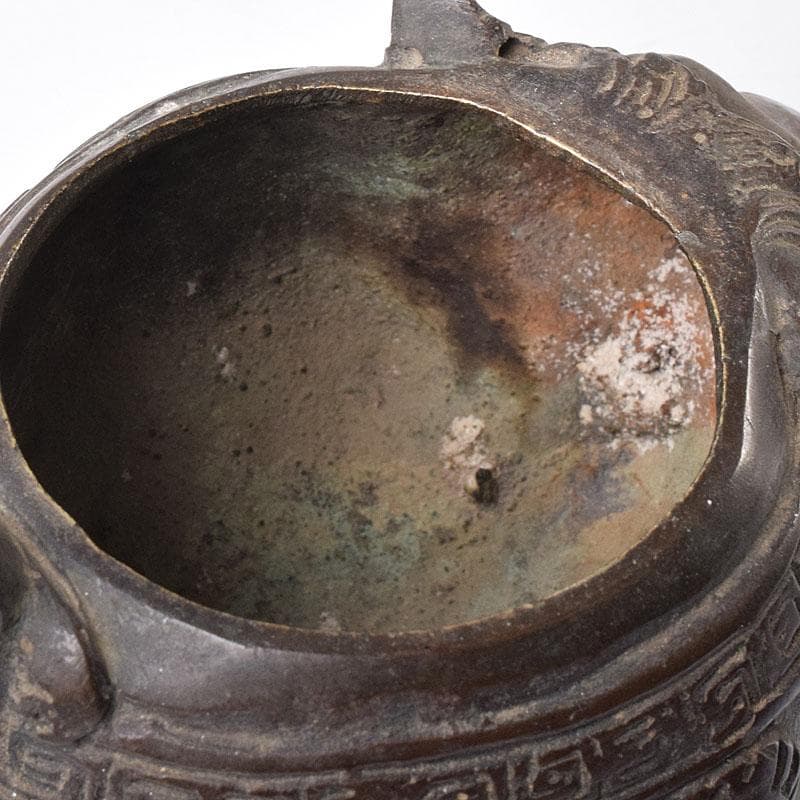 中国 古銅 唐銅 神獣五重塔 香炉 M R8731 - メルカリ