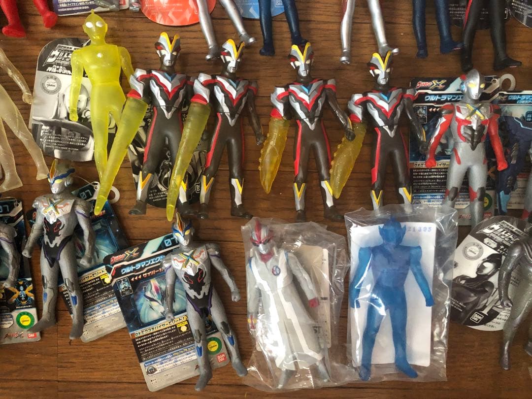 ウルトラマン　ウルトラヒーロー500 丸タグ　限定　ソフビ